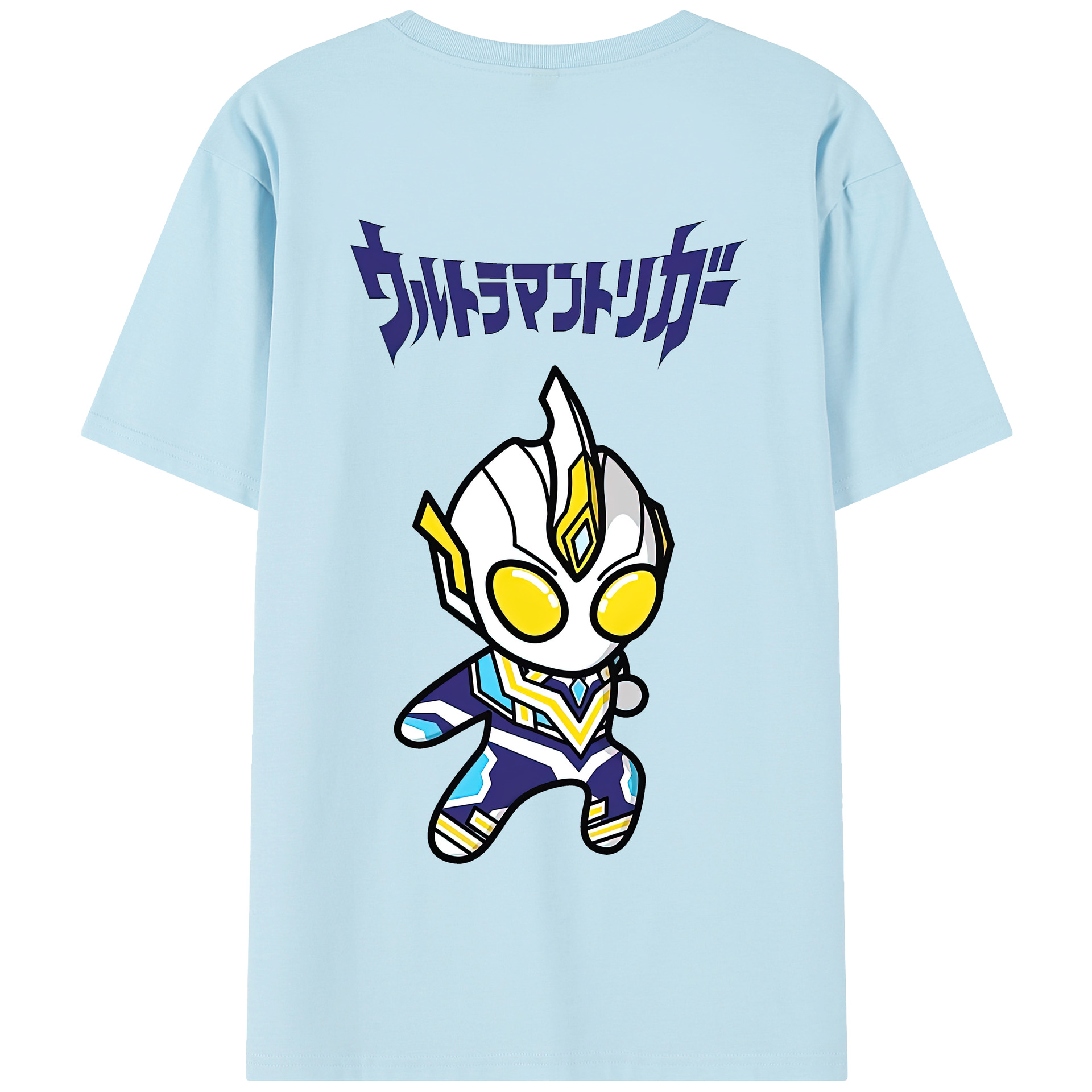 （画像用） ウルトラマン Ultraman 綿100％半袖Tシャツ（背面プリント）